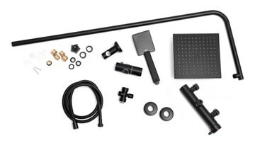 Yoka Home Tiki черный смеситель для душа