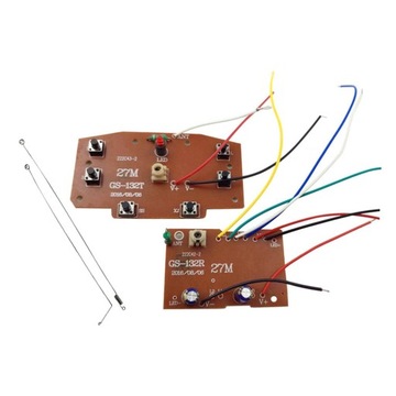 2-częściowy zestaw modułów nadajnika i odbiornika PCB 27 MHz
