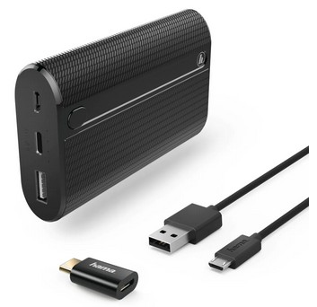 Powerbank HAMA 7800 mAh X7 czarny