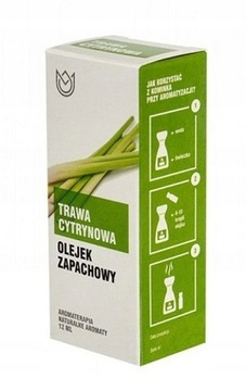 Olejek zapachowy 12ml - TRAWA CYTRYNOWA