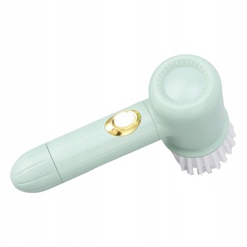 Электрический вращающийся скруббер, зеленый портативный