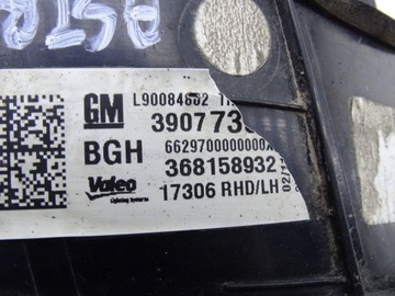 OPEL ASTRA K 15-22 SVĚTLO KRYT KUFRU LEVÝ ZADNÍ KOMBI GB 39077380