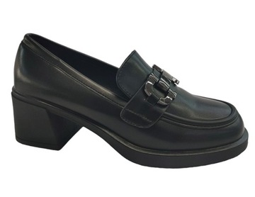 Półbuty Purlina P2933-1 R.41 Czarne Lico