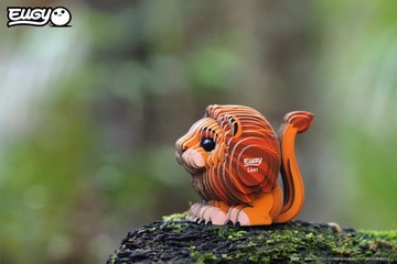 Лев Юджи. Эко 3D Пазл