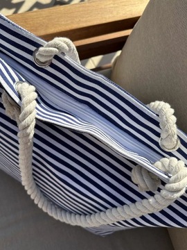 Большая пляжная сумка на молнии, сумка-шоппер для городского пикника