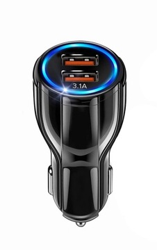 2 автомобильных зарядных устройства USB Fast