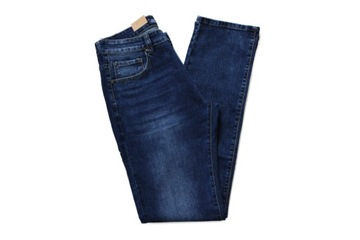 SPODNIE MĘSKIE JEANS REGULAR W43 L30 PAS 112-114