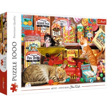 Puzzle 1000el Kocie słodkości 10630 Trefl