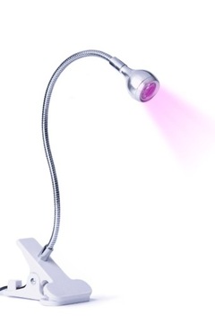 SPN Nails Lampka UV LED 5W do górnych form srebrna