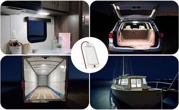 СВЕТОДИОДНЫЕ ПОДСВЕТКИ ДЛЯ САЛОНА АВТОМОБИЛЯ 12 В 4 шт.