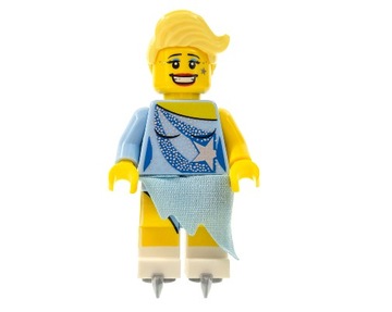 LEGO figurka Minifigures S4 Ice Skater col063 U