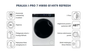 Pralka wolnostojąca Haier HW80-B14979 - OUTLET