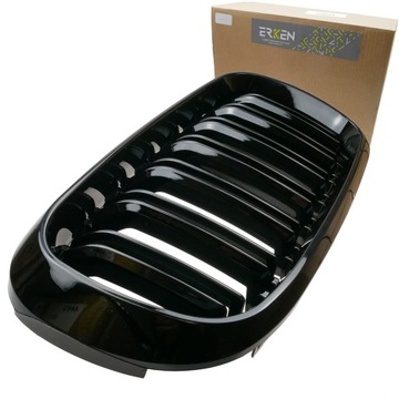 Решетка для почек, GLOSS BLACK BMW X5 F15 X6 F16, черный глянцевый