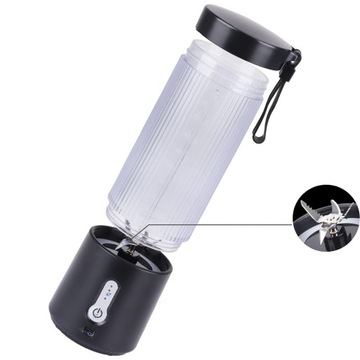 БЕСПРОВОДНОЙ ПОРТАТИВНЫЙ БЛЕНДЕР ДЛЯ КОКЕТЕЙ И СМУЗИ