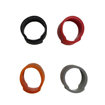 Портативный силиконовый держатель для альт-тенора-сопрано, прочный мундштук красного цвета