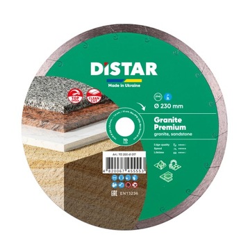 TARCZA DIAMENTOWA DISTAR 230x1,9x10x25,4 Granit Pr