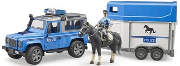 Radiowóz Bruder 02588 Land Rover Defender