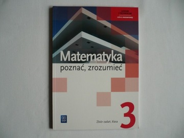 Matematyka poznać, zrozumieć 3 Zbiór zad Zakres R
