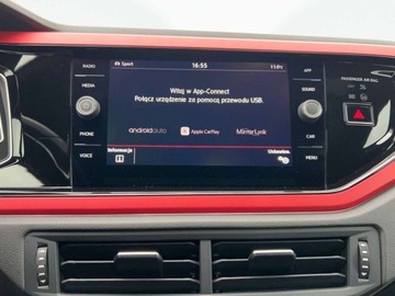 Volkswagen Polo VI GTI 2.0 TSI 200KM 2019 Volkswagen Polo 2.0TSI 200KM GTI DSG SerwisASO Bezwyp Acc Tiptronic Virtual, zdjęcie 25