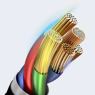 BASEUS KABEL PRZEWÓD ŁADUJĄCY USB-C POWER DELIVERY PD do MacBook 100W 2m