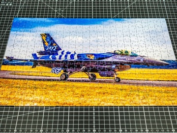 ПАЗЗЛ САМОЛЕТ F-16 F16C БЛОК ЗЕВС АВИАШОУ В РАДОМЕ
