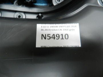 MINI Countryman F60 TAPICERKA PRAWA TYŁ