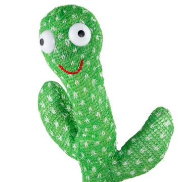 КАКТУС ПОЕТ ТАНЦУЕТ ПОВТОРЯЕТ ИНТЕРАКТИВНЫЙ СВЕТОДИОД