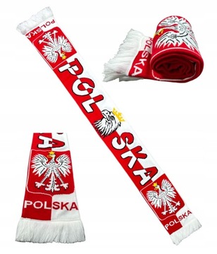 SZALIK KIBICA *POLSKA* HD SUPER ELASTIC, REPREZENTACJA POLSKI, EURO 2024