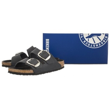 Buty Klapki Skórzane Damskie Birkenstock Arizona Big Buckle