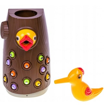 ОБРАЗОВАТЕЛЬНАЯ ИГРА НАВЫКОВ WOODPEPE MAGNETIC Catch WORMS