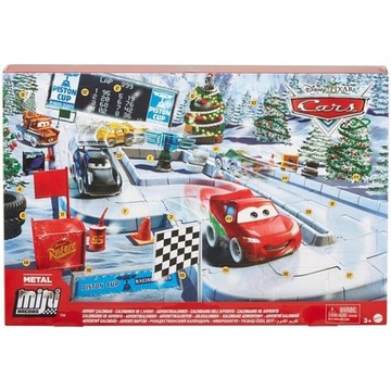 CARS CARS Микроавтомобили Адвент-календарь Календарь с Disney Pixar Cars