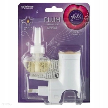 Glade Elektryczny odświeżacz PLUM Śliwka ZESTAW