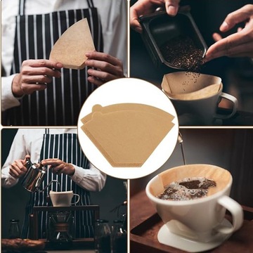 МНОГОФУНКЦИОНАЛЬНЫЕ БУМАЖНЫЕ ФИЛЬТРЫ ДЛЯ КОФЕ, ОДНОРАЗОВЫЕ, КАПЕЛЬНИЦЫ