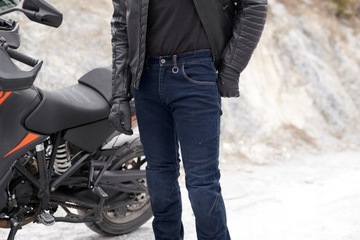 БЕСПЛАТНЫЕ мотоциклетные джинсы SHIMA DEVON DARK BLUE