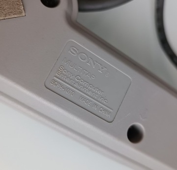 Мультитап SONY PLAYSTATION 1 Psx PS1 PSone СЕРЫЙ ОРИГИНАЛ