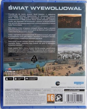 Мир Юрского периода Эволюция 2 PS5 PL