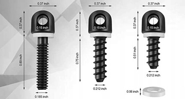 Adapter szyny Picatinny Sling Swivel Stud DO BIPOD