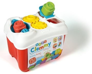 CLEMMY MANUAL CLEMENTONI ACTIVITY BUCKET 10M БЛОЧНЫЙ СОРТИРОВЩИК