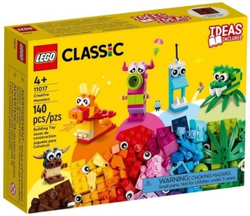 LEGO CLASSIC - CREATIVE MONSTERS NR. 11017