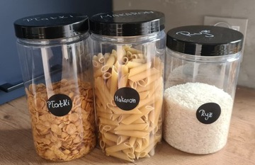 Контейнеры из пластиковых баночек для пищевых продуктов Набор из 9 шт.