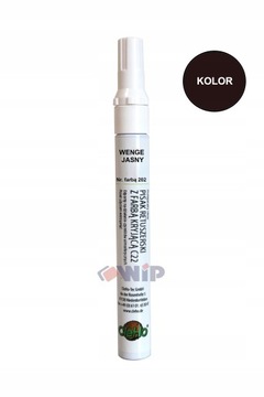 Pisak marker retuszerski do naprawy mebli, wenge