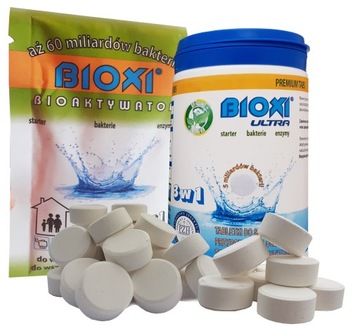 ТАБЛЕТКИ BIOXI ULTRA ECO ДЛЯ ССЕТИНКОВ КОС НЕЙТРАЛИЗАТОР ФЕРМЕНТОВ 1 ГОД
