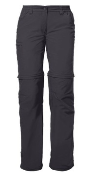 Vaude damskie spodnie Outdoorowe 36 (Kolor: Szary;