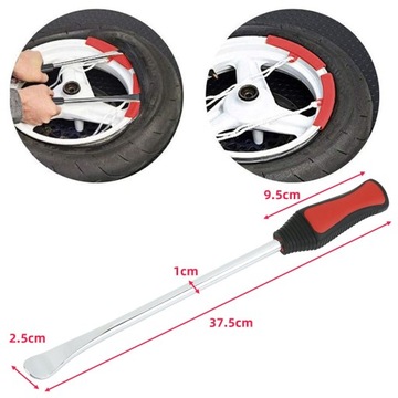 37СМ Ложки монтажные для шин мотоцикла КОМПЛЕКТАЦИЯ - 29 ЭЛЕМЕНТОВ