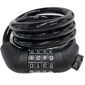 ВЕЛОСИПЕДНЫЙ ЗАМОК С 4-ЗНАЧНЫМ КОДОМ