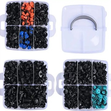 АВТОМОБИЛЬНЫЕ ЗАЖИМЫ ДЛЯ ОБИВКИ АВТОМОБИЛЯ 680 EL НАБОР СЪЕМНИКОВ