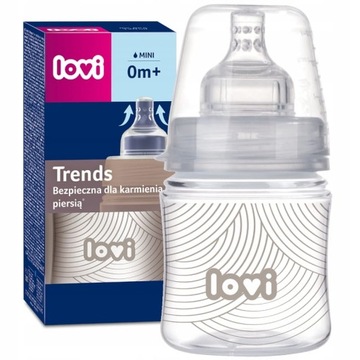 LOVI Butelka do karmienia niemowląt Harmony 120 ml