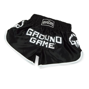 Spodenki treningowe Muay Thai MMA Ground Game Skullz M