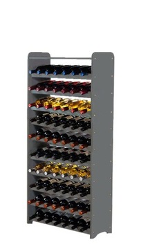 Винная полка, полка, RW-16-77, бутылки ГРАФИТ