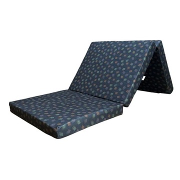Materac Turystyczny Rozkładany Składany Mata Piankowy 195x60x9 cm Vito